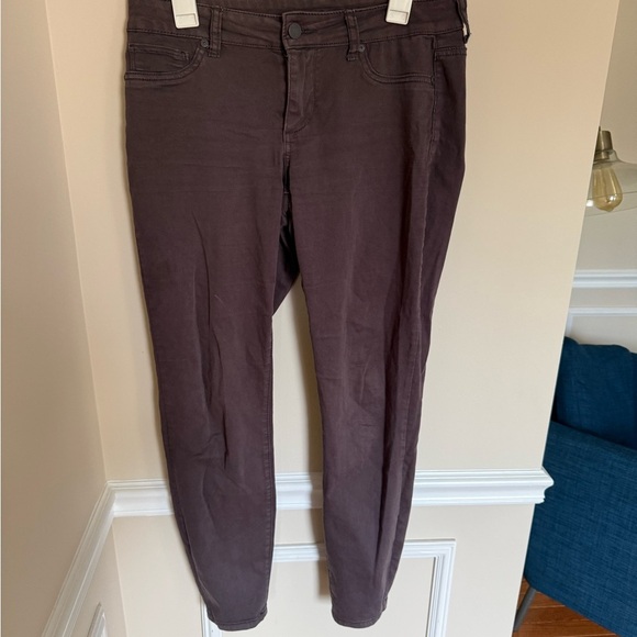 Women’s Dark Size Medium Maurices High Rise Jeggings Casual Loungewear Stretch - Picture 2 of 11
